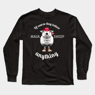 MAGA SHEEP 101. No 1 Long Sleeve T-Shirt